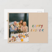 Personalisierte Grußkarte für Ostern Feiertagspostkarte (Vorne/Hinten)