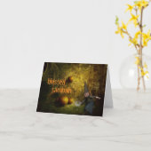 Personalisierte Grußkarte Karte (Gelbe Blume)