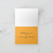 Personalisierte Grußkarte - Lazziger Frühlingstag Dankeskarte (Innenseite)