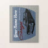 Personalisierte GTO Garage Puzzle (Vertikal)