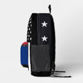 Personalisierte Guamanische Flaggentasche, amerika Bedruckter Rucksack (Rechts)