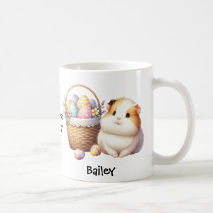 Personalisierte Guinea Schweinepest Ostern/Frühjah Kaffeetasse