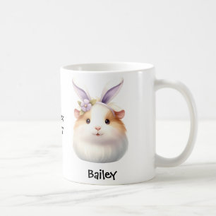 Personalisierte Guinea Schweinepest Ostern/Frühjah Kaffeetasse