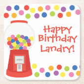 Personalisierte Gumballs Untersetzer (Vorderseite)