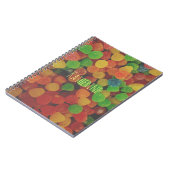 Personalisierte Gummibonbons Notizblock (Linke Seite)