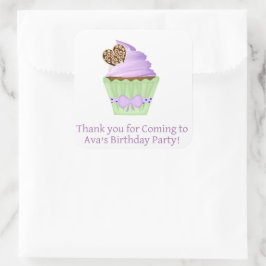 Personalisierte Gunst Aufkleber Kinder Party