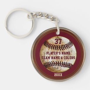 Personalisierte günstige Baseball-Geschenke für Ju Schlüsselanhänger