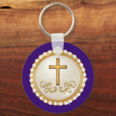 Personalisierte, günstige Christliche Geschenke, J Schlüsselanhänger (Rückseite)