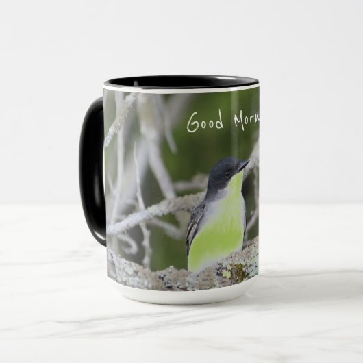 Personalisierte gute morgendliche Tasse (Vorderseite Links)