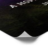 Personalisierte GÜTER PLANS Jeremiah 29:11 Christl Poster (Ecke)