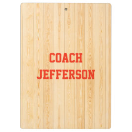 Personalisierte Gym-Zwischenablage für Reisebusse Klemmbrett