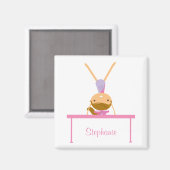Personalisierte Gymnastik Balancemagnet Magnet (Vorderseite/Rückseite)