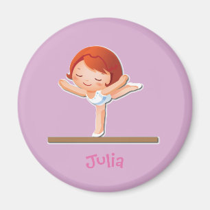 Personalisierte Gymnastik-Geschenke Magnet