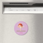 Personalisierte Gymnastik Magnet (In Situ (Geschirrspüler))