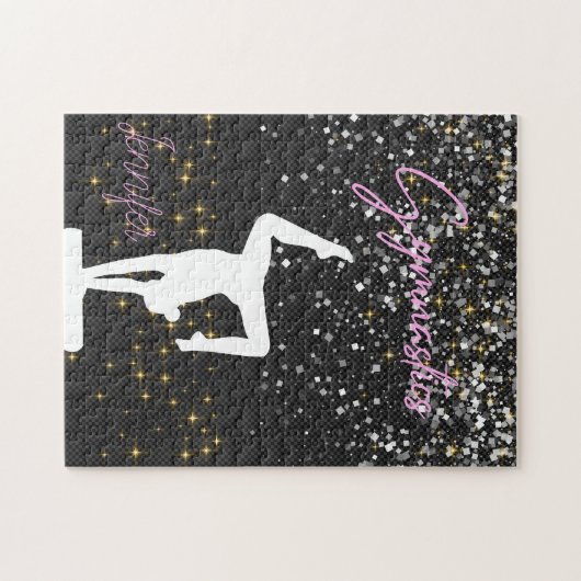 Personalisierte Gymnastik Puzzle (Horizontal)