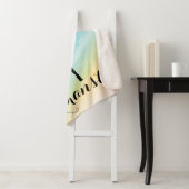 Personalisierte Gymnastik Regenbogen Gradient Sherpadecke (Beispiel)