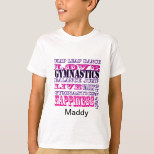 Personalisierte Gymnastik-Shirts T-Shirt