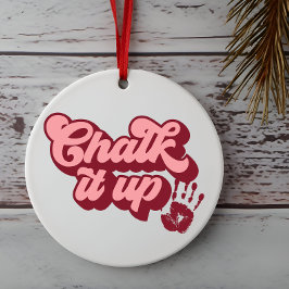 Personalisierte Gymnastikdekoration, maßgeschneide Keramik Ornament