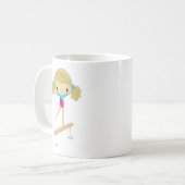 Personalisierte Gymnastikgeschenke und -zusätze Kaffeetasse (Vorderseite Links)