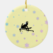 PERSONALISIERTE GYMNASTIKORNATIONEN KERAMIK ORNAMENT (Hinten)