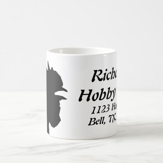 Personalisierte Hahn-Tasse Kaffeetasse (Mittel)