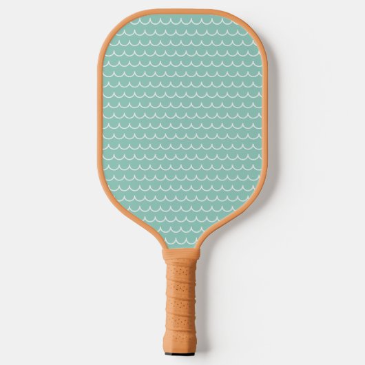 Personalisierte Haifische Pickleball Paddle - Beac (Rückseite)