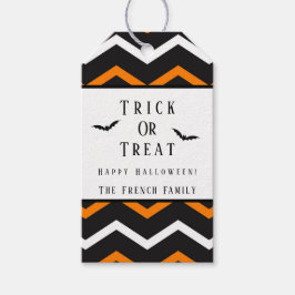 Personalisierte Halloween-Begleithefte Geschenkanhänger