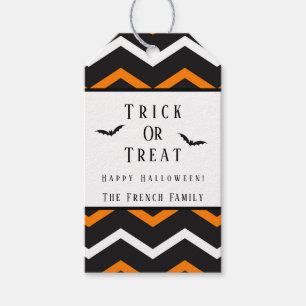 Personalisierte Halloween-Begleithefte Geschenkanhänger