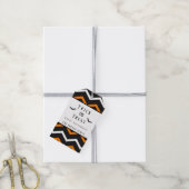 Personalisierte Halloween-Begleithefte Geschenkanhänger (Mit Garn)