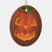 Personalisierte Halloween-Dekoration Keramikornament (Rechts)