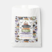 Personalisierte Halloween-Epoche Geschenktütchen (Vorderseite)