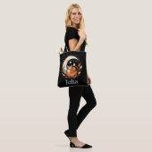 Personalisierte Halloween Fox und Ghost Tasche (Am Model)