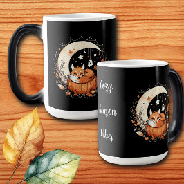 Personalisierte Halloween Fox und Ghost Verwandlungstasse