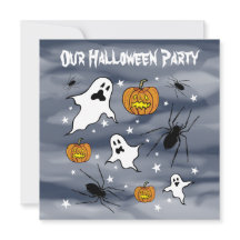 Personalisierte Halloween-Geister, Pumpkins und Sp