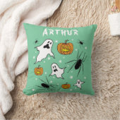 Personalisierte Halloween-Geister, Pumpkins und Sp Kissen (Decke)