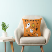 Personalisierte Halloween-Geister, Pumpkins und Sp Kissen (Stuhl )