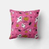 Personalisierte Halloween-Geister, Pumpkins und Sp Kissen (Rückseite)