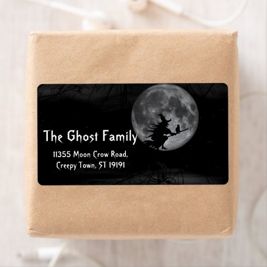 Personalisierte Halloween-Hexe (Insitu)