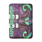 Personalisierte Halloween-Hexenstiefel Badematte (Vorderseite Vertikal)