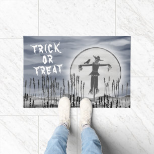 Personalisierte Halloween-Horror-Creepy-Skarecke Fußmatte