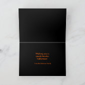 Personalisierte Halloween-Karten Karte (Innenseite)