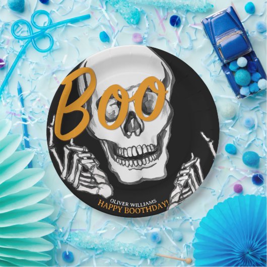 Personalisierte Halloween Paper-Teller Pappteller (Party)