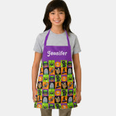 Personalisierte Halloween-Schürze für Kinder Schürze (Insitu)
