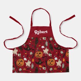 Personalisierte Halloween-Schürze für Kinder Schürze