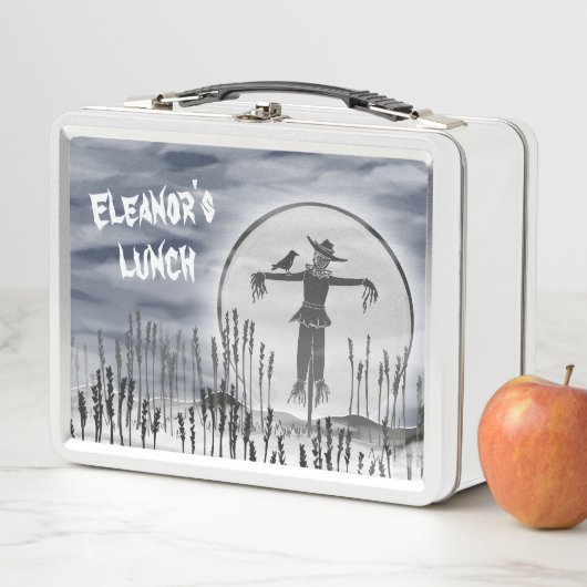 Personalisierte Halloween-Skepy Metall Brotdose (Beispiel)