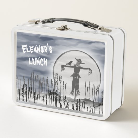 Personalisierte Halloween-Skepy Metall Brotdose (Vorderseite)