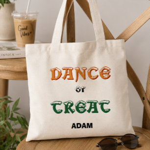 Personalisierte Halloween-Tasche für Kinder zum Sü Tragetasche