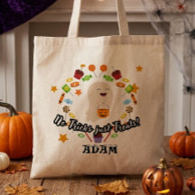 Personalisierte Halloween-Trick-or-Treat-Tasche fü