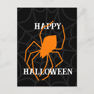 Personalisierte Halloween-Webeinladung Postkarte