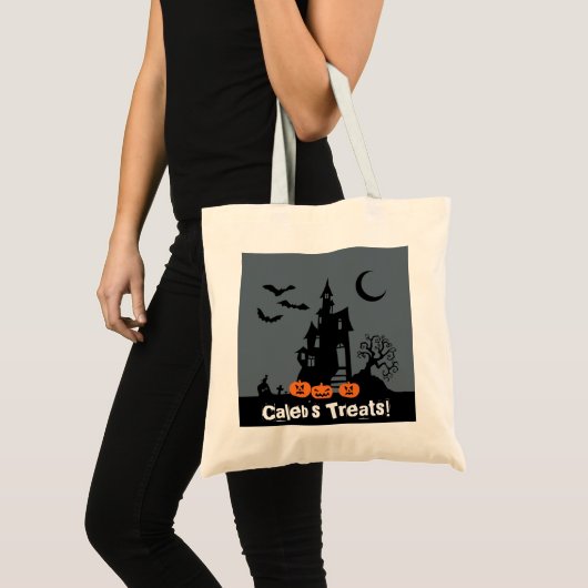 Personalisierte Halloweentrick-oder Tragetasche (Vorderseite (Produkt))
